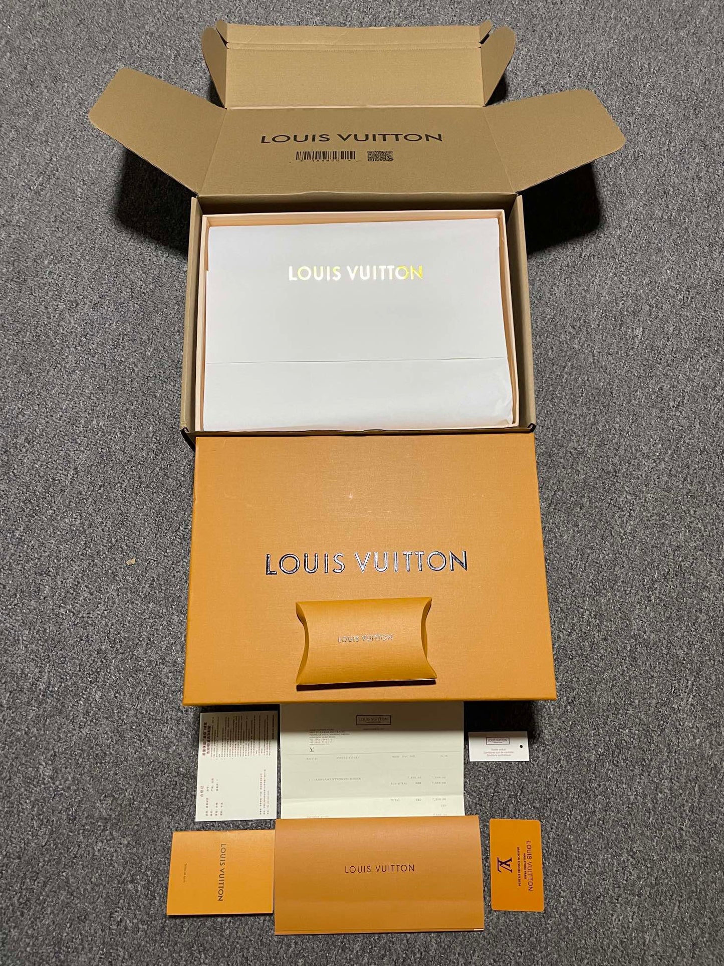 Louis Vuitton LV Trainer Denim Blue