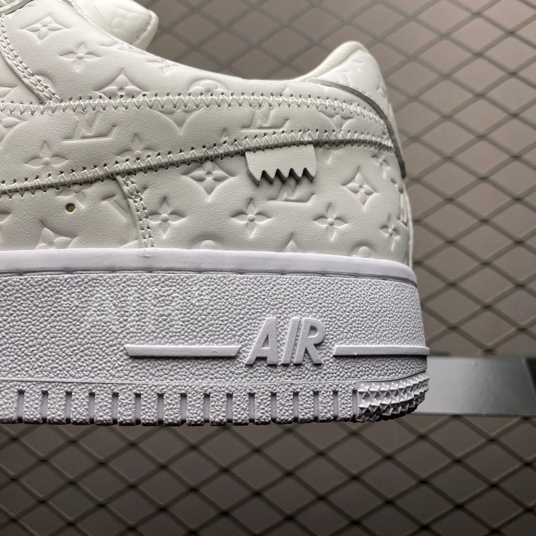 Louis Vuitton x Nike Air Force White