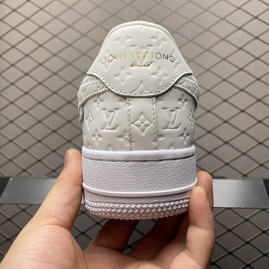 Louis Vuitton x Nike Air Force White