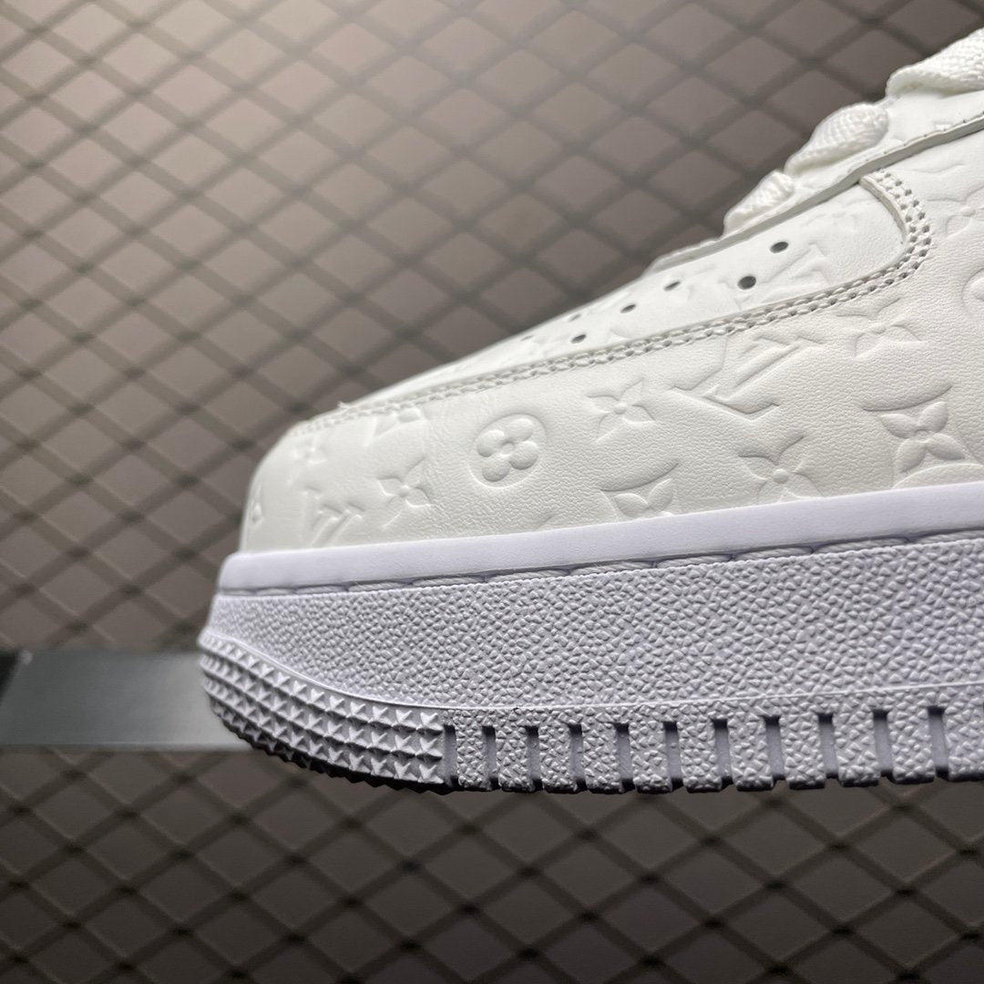 Louis Vuitton x Nike Air Force White