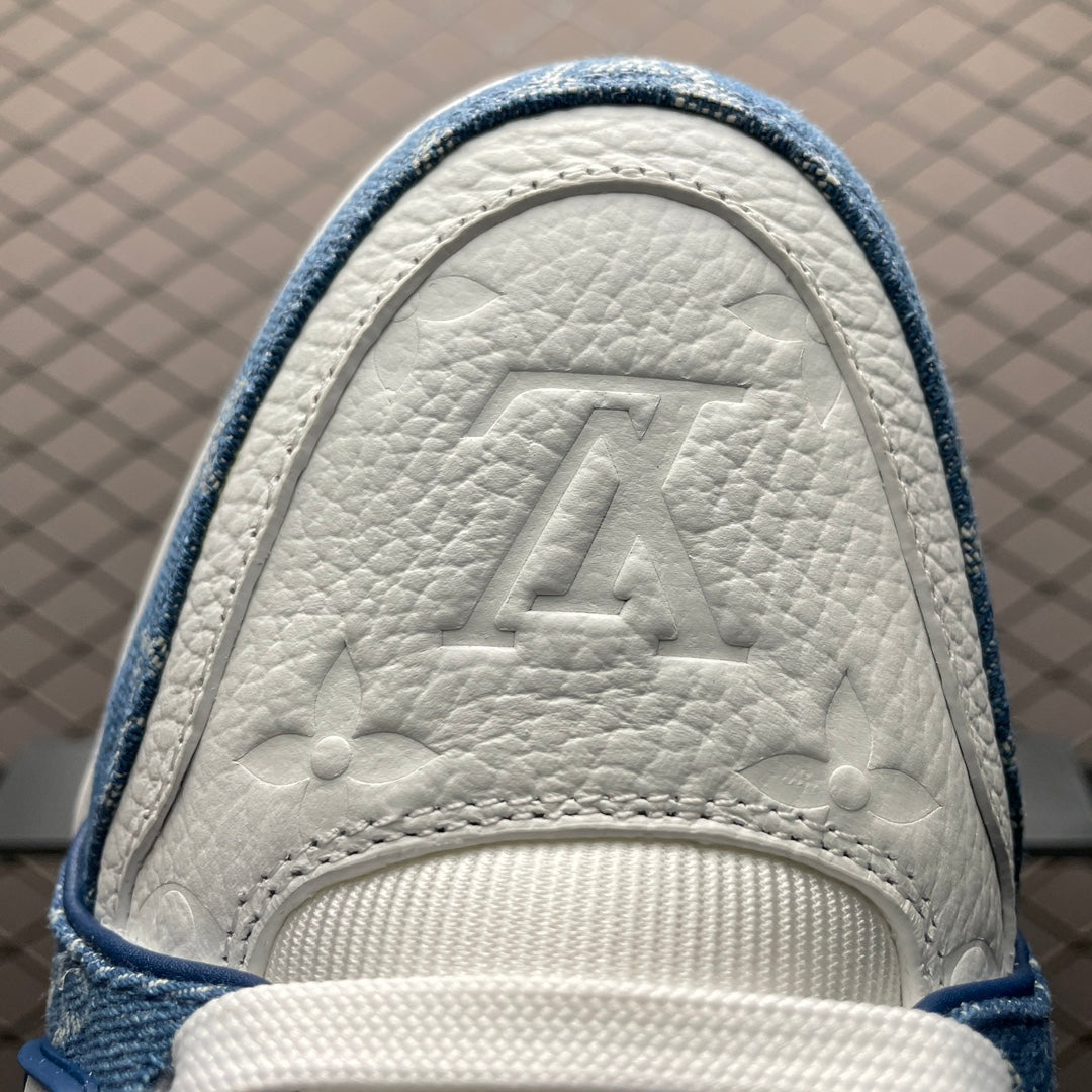 Louis Vuitton LV Trainer Denim Blue