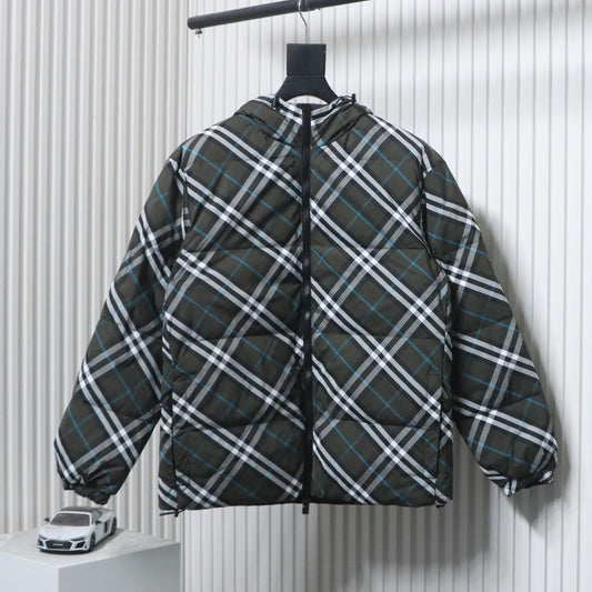 Burberry Reversible Check Nylon Puffer Jacket