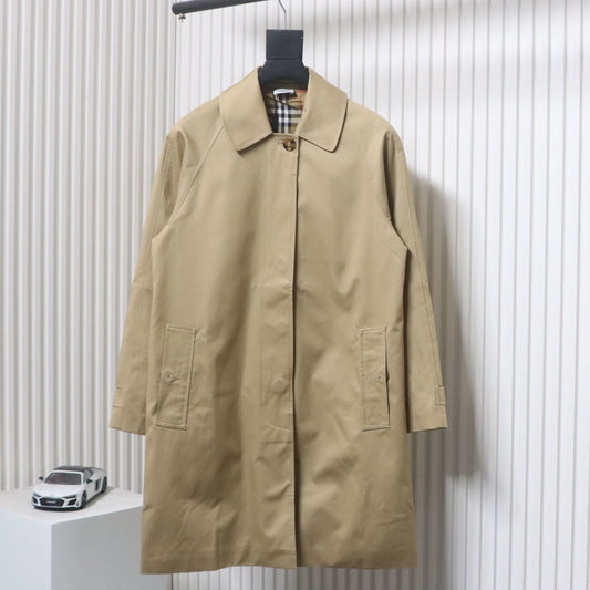 Burberry Mid-length Lightweight Car Coat