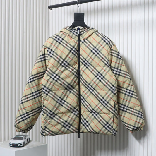 Burberry Reversible Check Nylon Puffer Jacket