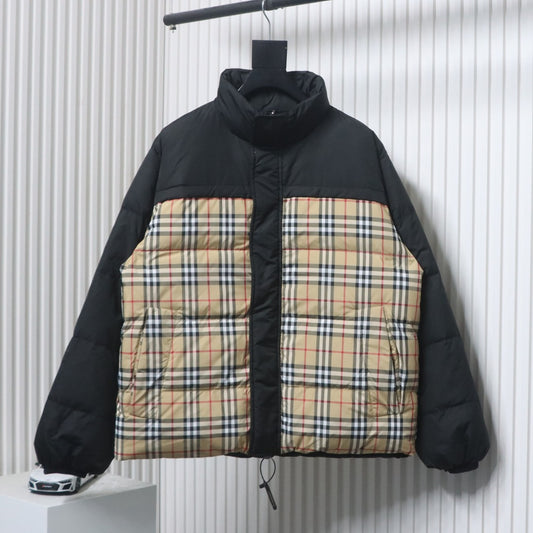 Burberry Reversible Check Puffer Jacket
