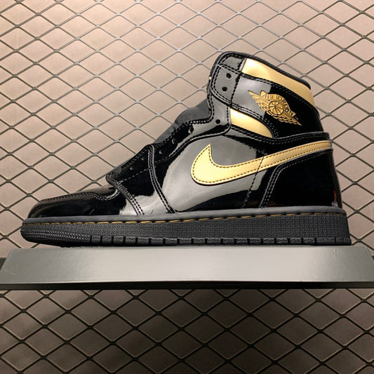 Air Jordan 1 High OG Black Metallic Gold